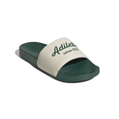 adidas Slides Adilette Shower (Adilette Logo) Green/White Men - 1 Pair